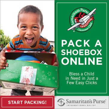 Pack a Shoebox Online