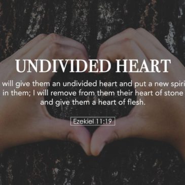 THE STRENGTH OF AN UNDIVIDED HEART: Jan.24, 2021