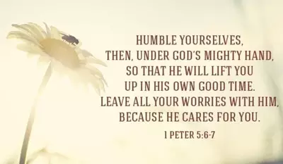 GOD LIFTS UP THE HUMBLE: March 27, 2022