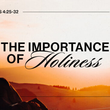 WHAT HOLINESS IS- AND WHY HOLINESS IS SO ESSENTIAL TO YOUR TESTIMONY: Jeff Bowskill