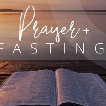THE POWER THAT COMES FROM PRAYER & FASTING  Part1