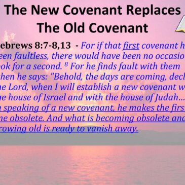 A NEWER AND BETTER COVENANT WITH GREATER PROMISES